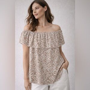 ✨ ARITZIA WILFRED Promener Off-Shoulder Blouse | Medium ✨